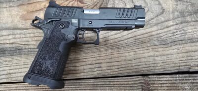 Staccato P, 9mm, Semi-Auto, Black, Optic Ready, 4.6″ barrel, 5 Magazines, OEM Case