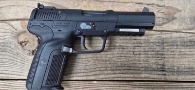 FN USA Five Seven, 5.7 x 28, Black, 5″ BBL, 5 Magazines, OEM Box, OEM Manual, Gun Sock