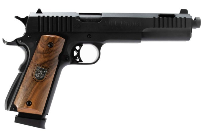 AMPF DUELLER PRSMTC 45ACP 5" 14RD BK