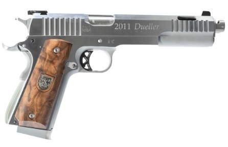 AMPF DUELLER PRSMTC 45ACP 5" 14RD SS