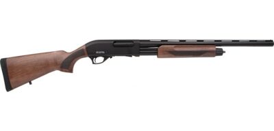 RIA Yth Pump 12ga 22″ Blk/Walnut 5rd