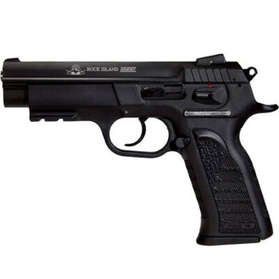 Rock Island 51655 MAPP FS 9mm Luger 4.40″ 10+1 Black Black Polymer Grip