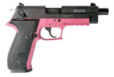 GSG GERG2210TFFP FireFly  22 LR 4.90″ 10+1 Pink Black Zinc Alloy Black Polymer G
