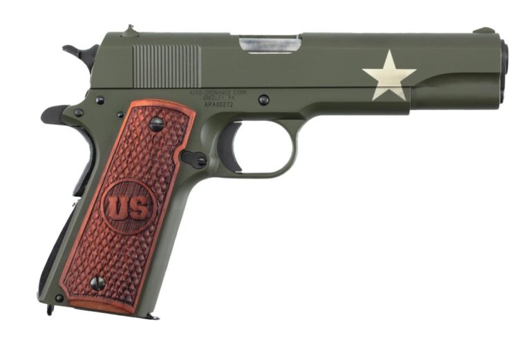 dAUTO ORDNANCE TANKER 1911 45 PISTOL ODG W/STAR