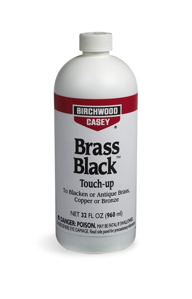 BIRCHWOOD CASEY BRASS BLACK TOUCH-UP 32 OZ (QUART)