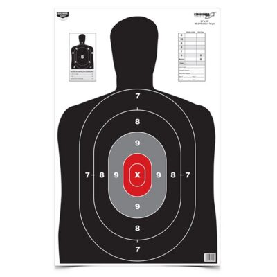 Birchwood Casey EZE-Scorer Target BC-27 Red 23×35 in. 100 pk.