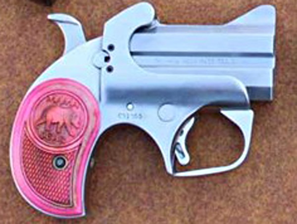 BOND MAMA BEAR 357MAG 38SPL 2.5 PINK GRIPS