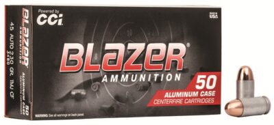 BLAZER 45 AUTO 230GR TMJ CF AMMO 50RD