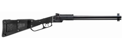 M6 COMBO FOLDING SHOTGUN/RIFLE W X-CALIBER ADAPTERS 12GA/22LR BLUED 18.5
