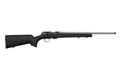 CZ 457 AMERICAN SUPPRESSOR-READY 22LR RIFLE 20″ THREADED BBL, BLACK SYNTHETIC, 5RD MAGAZINE