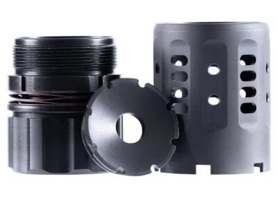 SANDMAN PYRO 2.0 ENHANCED MUZZLE BRAKE QUICK DETACH PYRO 2.0 ENHANCED MUZZLE BRAKE QUICK DETACH