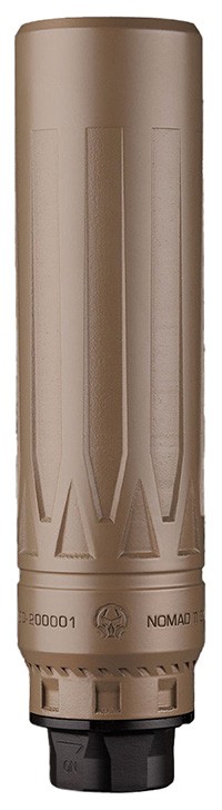 NOMAD TI 7.62MM/30 CALIBER RIFLE SUPPRESSOR NOMAD TI 7.62MM/30 CALIBER DIRECT THREAD SUPPRESSOR FDE