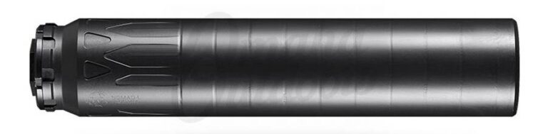 NOMAD L 7.62MM/30 CALIBER RIFLE SUPPRESSOR NOMAD L 7.62MM/30 CAL DIRECT THREAD RIFLE SUPPRESSOR BLACK
