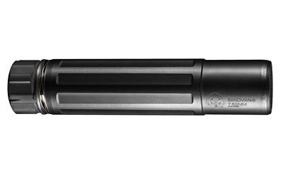 SANDMAN K 7.62MM/30 CALIBER RIFLE SUPPRESSOR SANDMAN K 7.62MM/30 CALIBER QD SUPPRESSOR BLACK