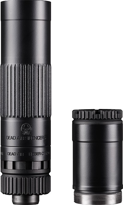 MOJAVE 9 9MM MODULAR PISTOL SUPPRESSOR MOJAVE 9 MODULAR 9MM DIRECT THREAD PISTOL SUPPRESSOR BLACK