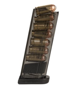 ETS MAG GLOCK 42 380ACP 7RD CARBON SMOKE