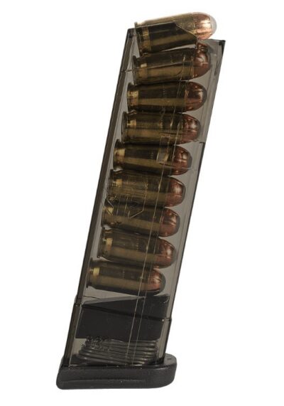 ETS MAG GLOCK 42 380ACP 9RD CARBON SMOKE