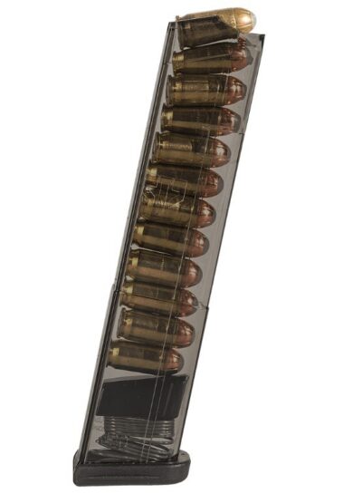 ETS FITS GLOCK� 42 – 12RD .380 MAG CARBON SMOKE