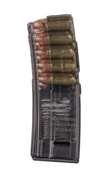 ETS MAG HK MP5 9MM 10RD CARBON SMOKE