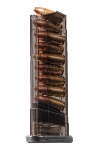ETS MAG SW SHIELD 9MM 9RD CARBON SMOKE