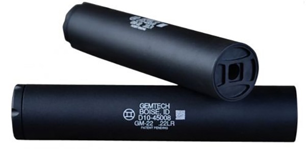 GEMTECH GM-22 SUPPRESSOR 22LR BLK