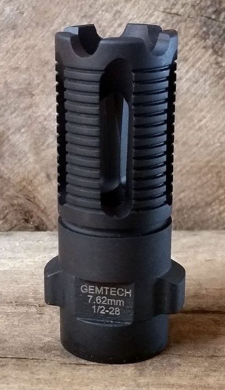 Suppressor QUICKMOUNT 7.62mm Standard Flash Hider 1/2-28