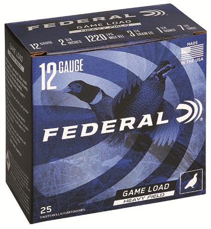 Federal Game-Shok Heavy Field Load 12 ga. 2.75 in. 1 1/4 oz. 7.5 Shot 25 rd.