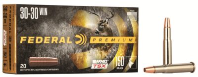 Federal Premium Rifle Ammo 30-30 Win. 150 gr. Barnes TSX 20 rd.