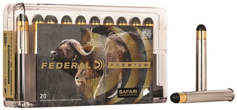 FEDERAL 500 NITRO EXPRESS 570GR WOODLEIGH HYDRO AMMO 20RD