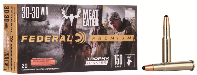 FEDERAL 30-30 WIN 150GR TROPHY COPPER AMMO 20RD