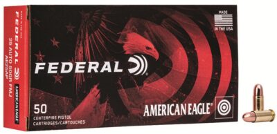 FEDERAL 25 AUTO 50GR FULL METAL JACKET AMMO 50RD