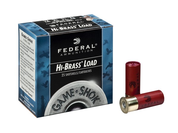 Federal Game-Shok Upland Hi-Brass Load 410 Gauge 3 in. 11/16 oz. 4 Shot 25 rd.