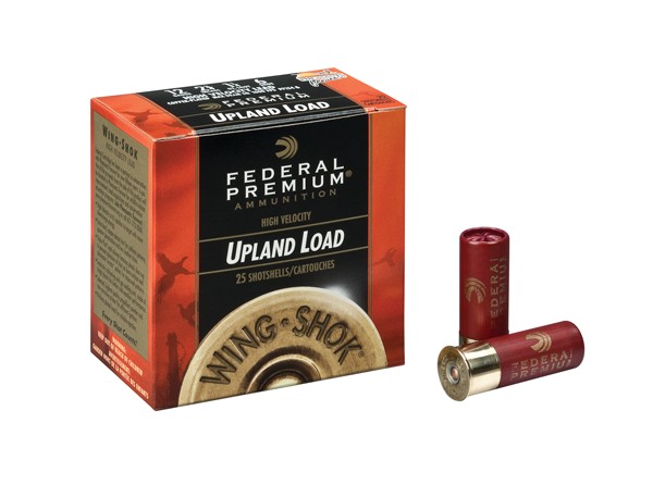 FEDERAL PREMIUM WING-SHOK HV LEAD 12GA 2-3/4" MAG 1-1/4OZ 5 AMMO 25RD