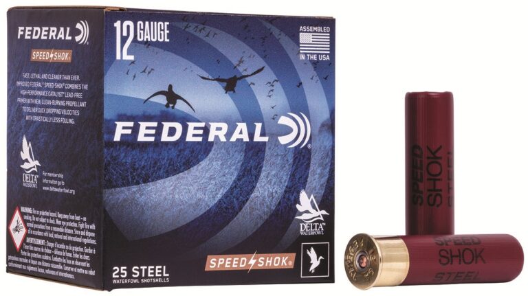 Federal WF1342 Speed-Shok 12 Gauge 3.5" 1 1/2 oz 2 Shot 25 Bx/ 10 Cs