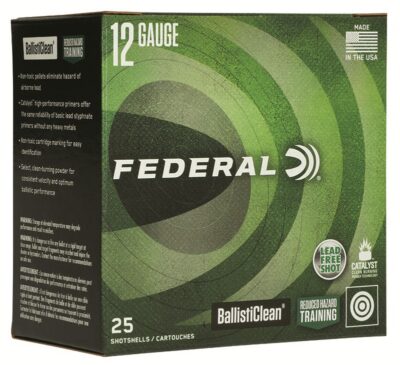 FEDERAL 12GA BUCKSHOT AMMO 25RD