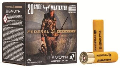 Federal PBIX2445 Premium Bismuth 20 Gauge 3″ 1 1/8 oz 5 Shot 25 Bx/ 10 Cs