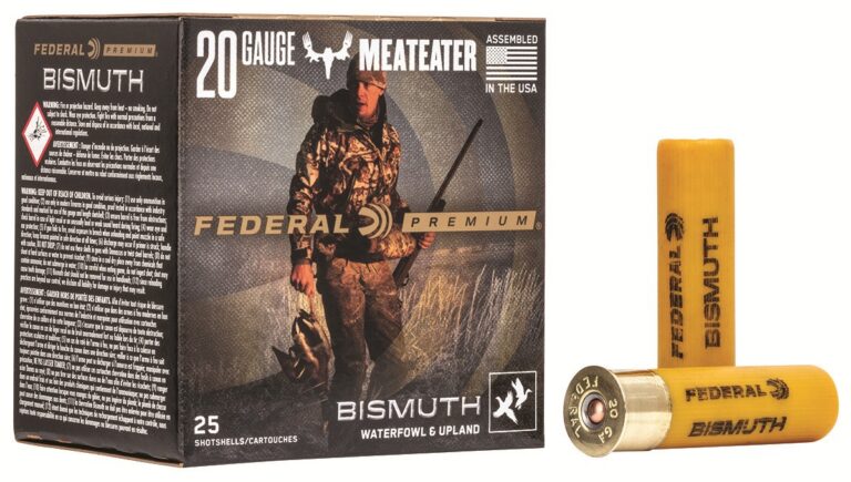 Federal PBIX2445 Premium Bismuth 20 Gauge 3" 1 1/8 oz 5 Shot 25 Bx/ 10 Cs