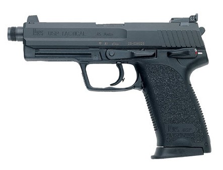 H&K USP9 Tactical 9mm Pistol 4.86in (V1) DA/SA (2) 10rd mag
