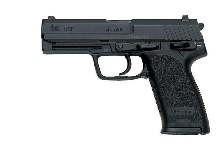 H&K USP9 Expert 9mm (V1) DA/SA 5.19in (2) 10rd magazines