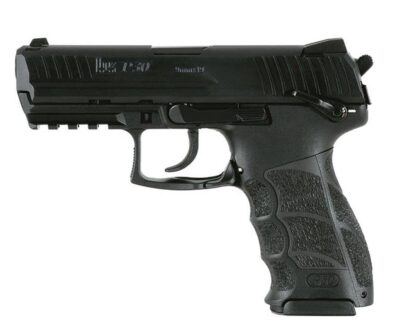 HK 734003SLEA5 P30S V3 40 S&W 3.85″ 13+1 Black Black Interchangeable Backstrap G