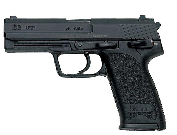 HK M704007A5 USP40 V7 LEM 40 S&W 4.25" 13+1 Black Black Polymer Grip