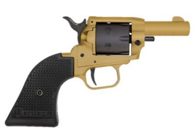 HERITAGE BARKEEP 22LR 2” 6 RDS GOLD/SBK