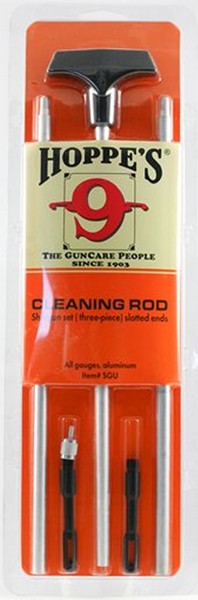 CLEANING RODS ALL-GAUGE 33'' 3-PIECE ALUMINUM SHOTGUN ROD