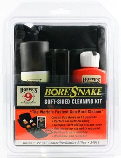BORESNAKE CLEANING KIT .22 CAL BORESNAKE SOFT-SIDED CLEANING KIT