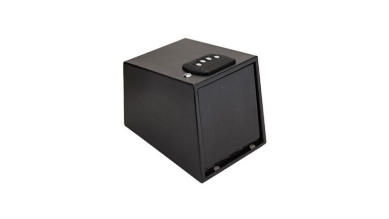 Hornady 75430 Keypad Vault  Electronic/Key Compact Black Steel