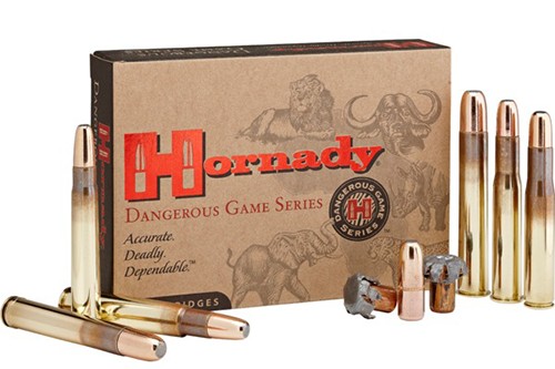 Hornady 82683 Dangerous Game  500-416 Nitro Express 400 gr DGX Bonded 20 Bx/ 6 C