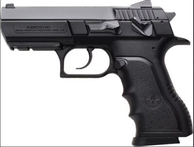 IWI US, Inc, Jericho 941, Double Action/Single Action, Semi-automatic, Metal Frame Pistol, Full Size, 9MM, 4.4″ Barrel, Steel, Black, Synthetic Grips, Adjustable Sights, Decocker, 16 Rounds, 2 Magazines