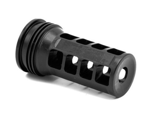 HUX MUZZLE BRAKE QD 338 5/8X24 BLK