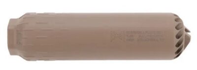 HUXWRX FLOW 762 Ti (FDE) Suppressor w/o Muzzle Device