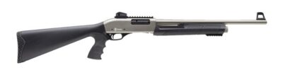 Citadel FRPAT1220NKL CDA 12 Force 12 Gauge 20″ 3+1 3″ Silver Marinecote Black Sy